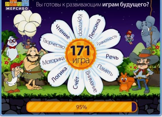 Мерсібіт розвиваючі ігри для розвитку мовлення дітей