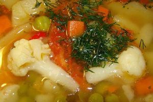 Овочевий суп для годуючої мами