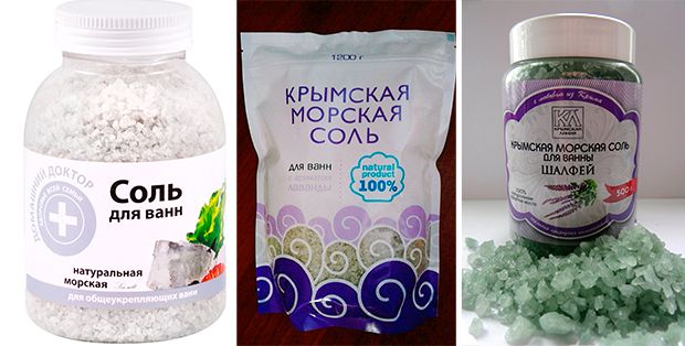 Користь і шкода морської солі для ванни. Корисно знати