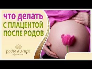 Послід після пологів фото у жінок