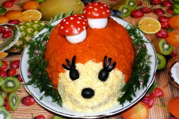 Оригінальні салати на свято