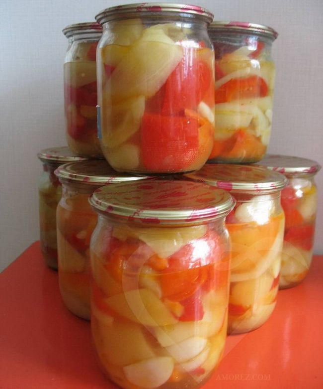 перець маринований з часником перець маринований з часником
